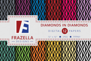 Diamonds in Diamonds Digital Papers: A Versatile Resource for Creative Professionals