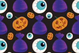 Halloween Seamless Pattern