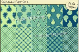 Sea Dreams Paper Set 10 for Creative and Practical Use