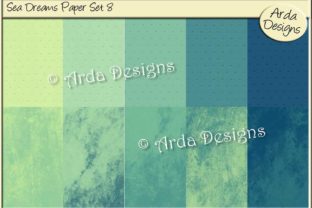 Sea Dreams Paper Set 8: A Creative Resource for Everyone