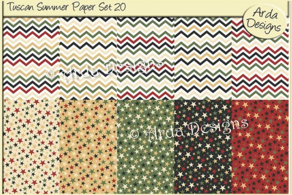 Tuscan Summer Paper Set 20: A Guide to Choosing and Using the Right Backing Papers
