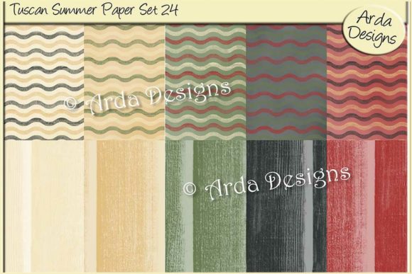 Tuscan Summer Paper Set 24