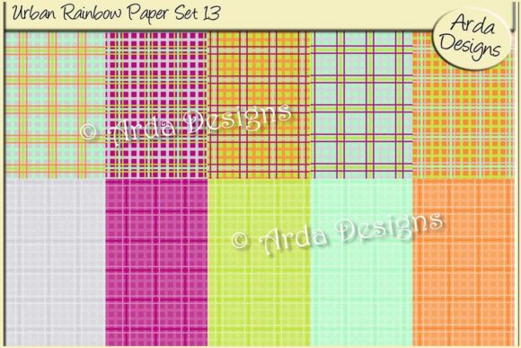 Urban Rainbow Paper Set 13: A Versatile Tool for Creativity and Organization