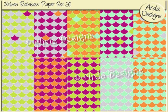Urban Rainbow Paper Set 31: A Versatile Tool for Creativity and Organization