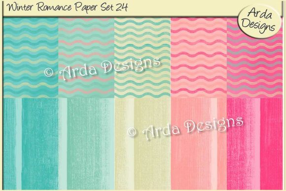 Winter Romance Paper Set 24: A Versatile Tool for Creative Expression